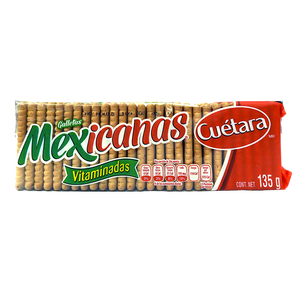 GALLETAS MEXICANAS CUÉTARA PAQUETE 135  GR.