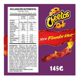 CHEETOS FLAMIN HOT COMPARTE 145  GR.