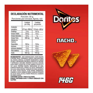 DORITOS NACHO COMPARTE 146  GR.