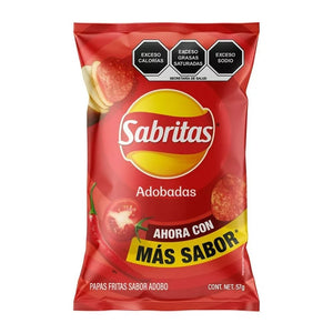 PAPAS SABRITAS ADOBADAS MAX 57  GR.