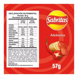 PAPAS SABRITAS ADOBADAS MAX 57  GR.