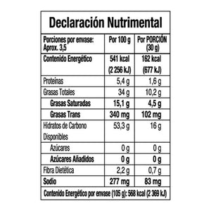 SABRITAS SAL COMPARTE 105  GR.
