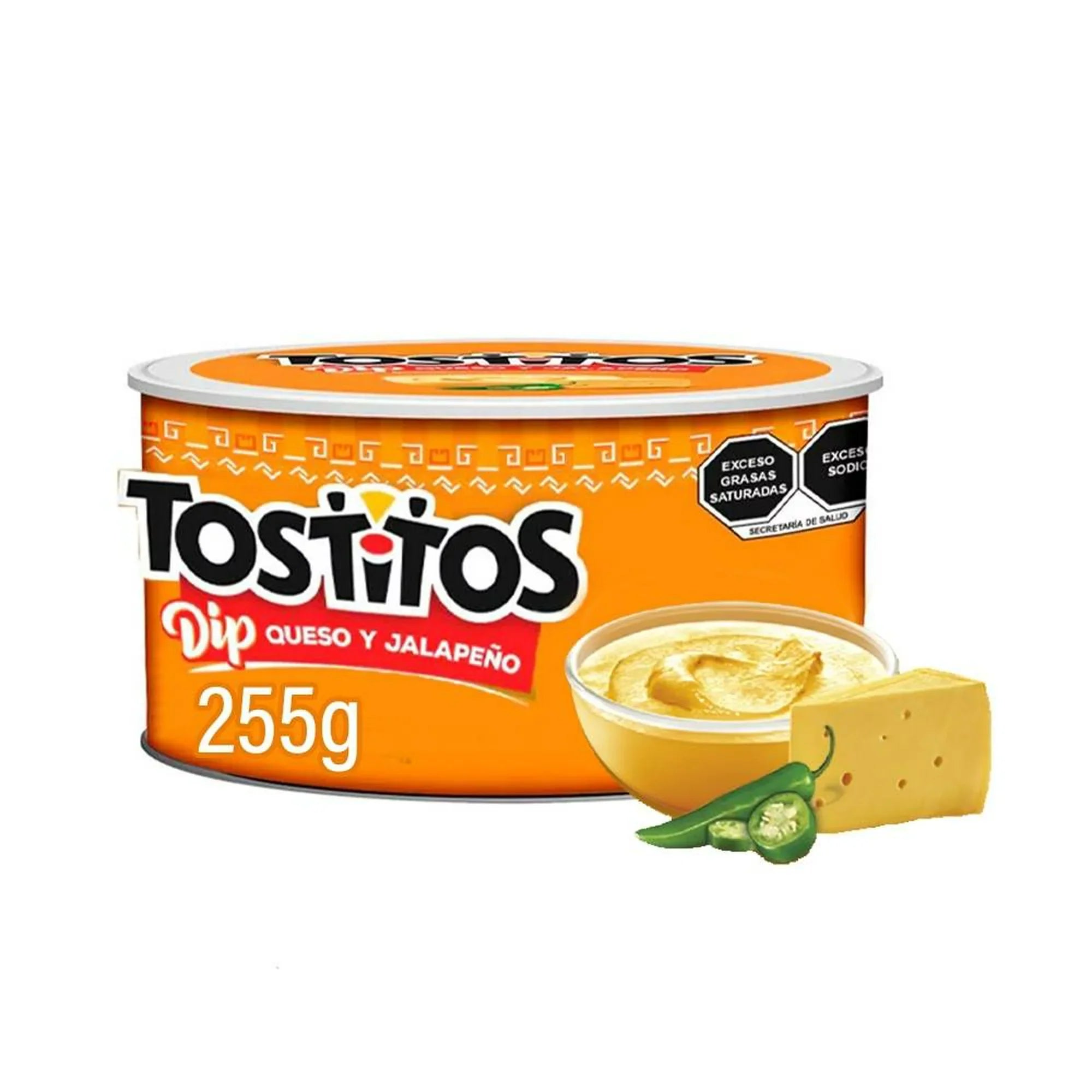 DIP TOSTITOS DE QUESO Y JALAPEÑO 255  GR.