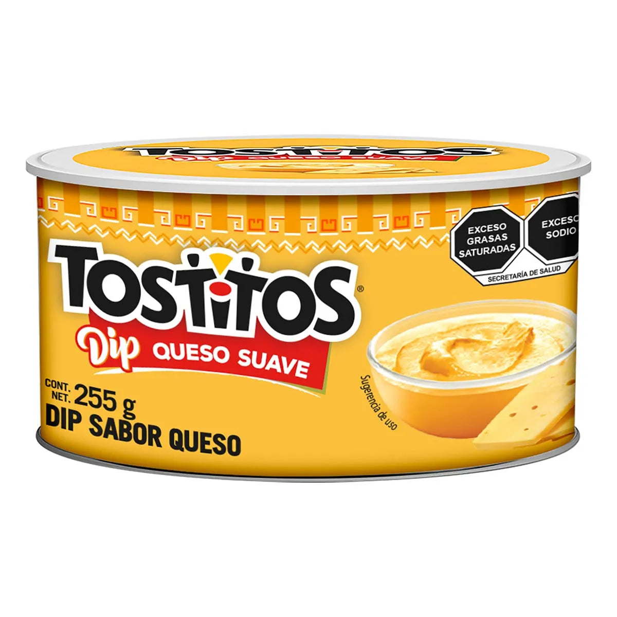 DIP TOSTITOS DE QUESO SUAVE 255  GR.