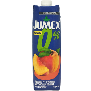 JUMEX TETRABRICK 0% NECTAR DURAZNO 960  ML.