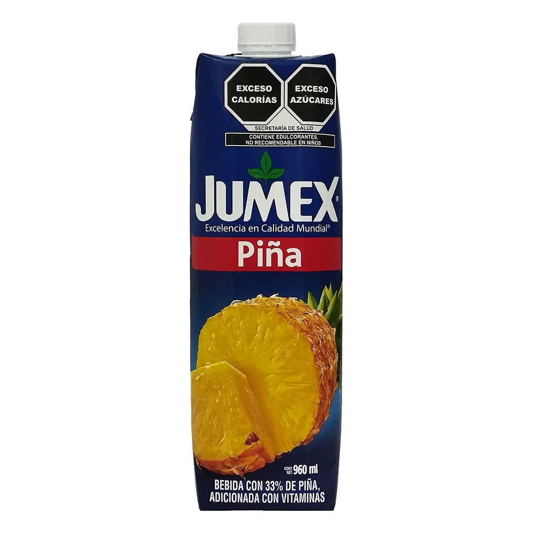 BEBIDA JUMEX TETRABRICK PIÑA 960  ML.