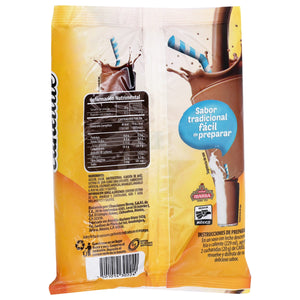 CHOCOLATE EN POLVO CON SABOR ACANELA CANELATE BOLSA 350  GR.