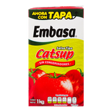 SALSA CATSUP EMBASA TETRA 1  KG.
