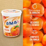 YOGHURT BATIDO LALA CON DURAZNO 900  GR.