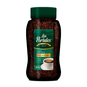 CAFE SOLUBLE DESCAFEINADO LOS PORTALES DE CORDOBA 170  GR.
