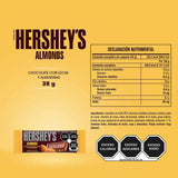 CHOCOLATE HERSHEYS BARRA ALMENDRAS 38  GR.