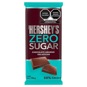 CHOCOLATE HERSHEY´S BARRA  ZERO SUGAR 100  GR.