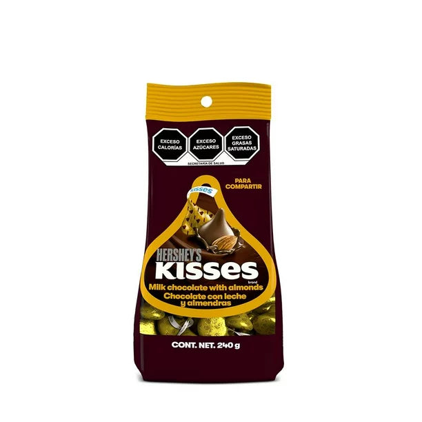 CHOCOLATE KISSES ALMENDRA 240  GR.