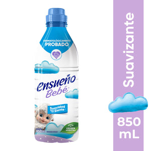SUAVIZANTE DE TELAS ENSUEÑO BEBE 850  ML.