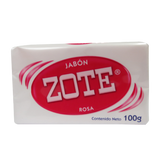 JABON DE LAVANDERIA ZOTE ROSA 100  GR.