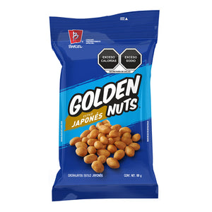 CACAHUATE GOLDEN NUTS JAPONES 100  GR.