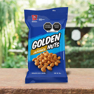 CACAHUATE GOLDEN NUTS JAPONES 100  GR.