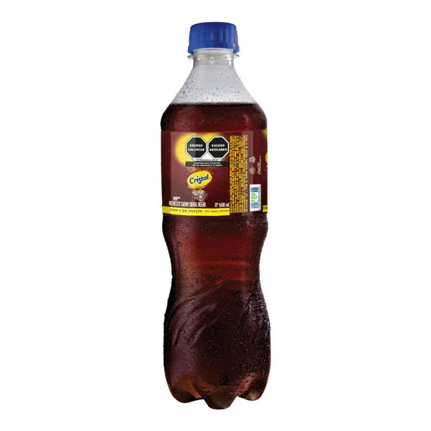 REFRESCO CRISTAL NEGRA PET 600  ML.