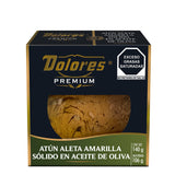 ATÚN DOLORES PREMIUM CON ACEITE OLIVO CAJILLA 140  GR.