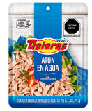 LOMO DE ATÚN ALETA AMARILLA DOLORES EN AGUA POUCH 78  GR.