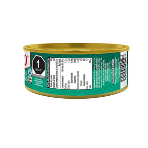 ATÚN ALETA AMARILLA  CON VERDURAS EL DORADO LATA 135  GR.