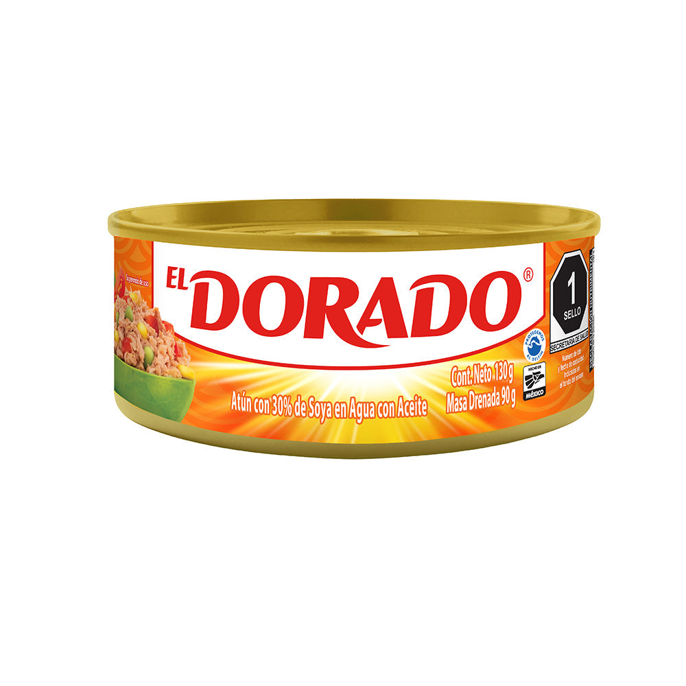 ATÚN EN ACEITE  EL DORADO LATA 130  GR.