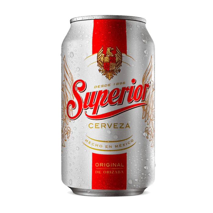 CERVEZA SUPERIOR LATA 355  Ml.