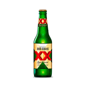 CERVEZA XX LAGER 355 ML BOTELLA 12  PZA.