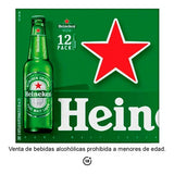 CERVEZA HEINEKEN BOTELLA 355 ML 12  PZA.