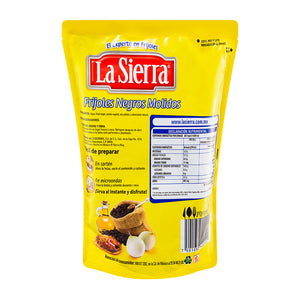 FRIJOLES MOLIDOS NEGROS LA SIERRA BOLSA 430  GR.