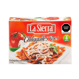 LA SIERRA TOTOPOS DE MAÍZ CON SALSA ROJA 370 g 370  GR.