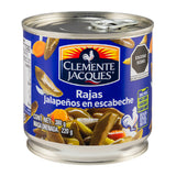 CLEMENTE JACQUES JALAPEÑOS EN ESCABECHE RAJAS 380 g 380  GR.