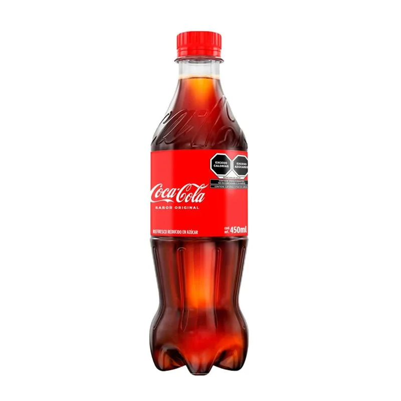 REFRESCO COCA COLA PET 450  ML.