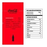 REFRESCO COCA COLA ZERO PET 600  ML.