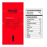 REFRESCO COCA COLA ZERO PET 600  ML.