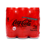 REFRESCO COCA COLA SIN AZUCAR 6PACK LATA 355ML 6  PZA.