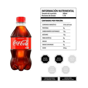 REFRESCO COCA COLA PET 355  ML.