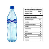 AGUA MINERAL CRISTAL PET 600  ML.