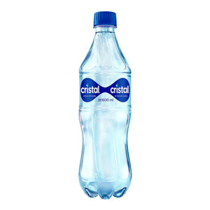 AGUA MINERAL CRISTAL PET 600  ML.