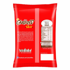 CHOCOLATE CARLOS V STICK BOLSA 20  PZA.