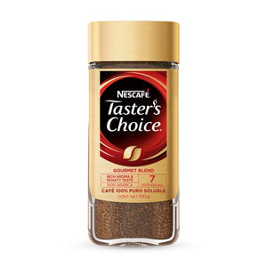 CAFÉ SOLUBLE TASTER´S CHOICE GOURMET BLEND NESCAFE FRASCO 100  GR.