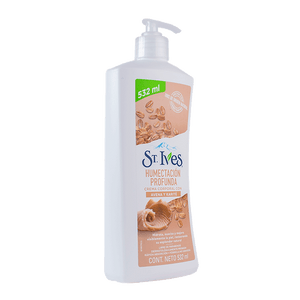 CREMA CORPORAL ST.IVES  CON AVENA Y KARITE 532  ML.
