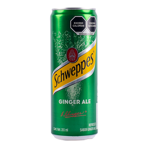 GINGER ALE SCHWEPPES LATA 355  ML.