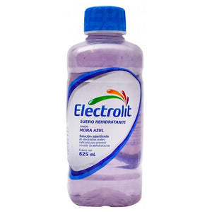 ELECTROLIT ADULTO MORA AZUL BOTELLA 625  ML.