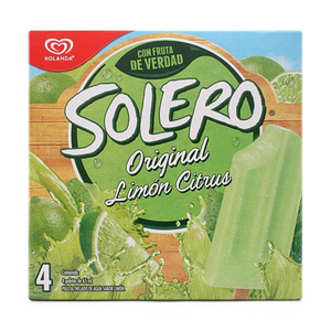 PALETA SOLERO LIMON CITRUS FOUR PACK 4  PZA.