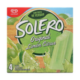 PALETA SOLERO LIMON CITRUS FOUR PACK 4  PZA.