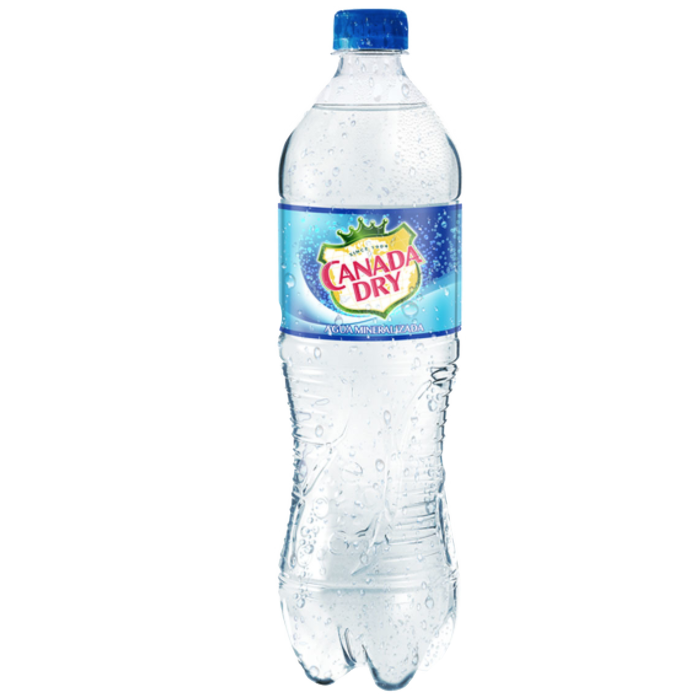 AGUA MINERAL CANADA DRY CLUB SODA 1  LT.