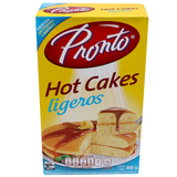 HARINA PARA HOT CAKES  EXTRA LIGEROS PRONTO CAJA 800  GR.