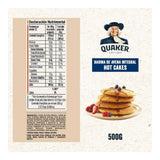 HARINA PARA HOT CAKES DE AVENA QUAKER CAJA 500  GR.