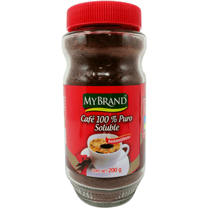 CAFÉ SOLUBLE 100% PURO MYBRAND FRASCO 200  GR.